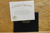 Certificate of Appreciation with Cover