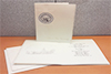 5 Personalized Announcements - Natural Parchment