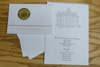 25 Personalized Announcements (Single Fold White)