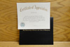 Certificate of Appreciation with Cover